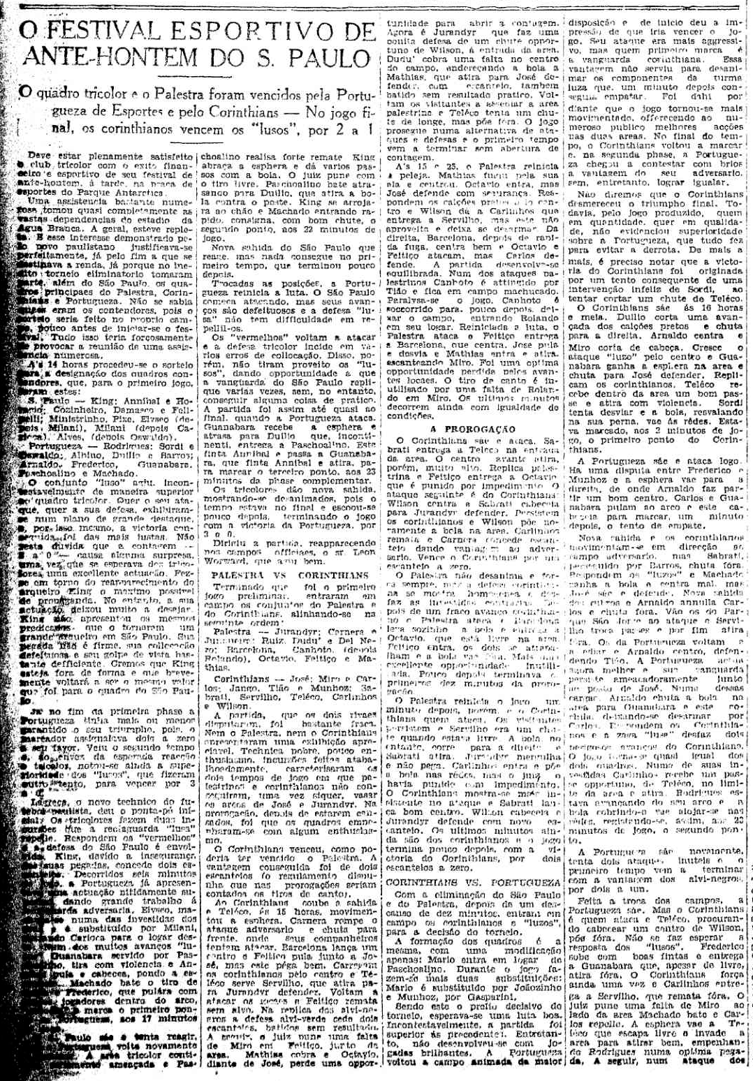 80 anos da reafirmação do nome São Paulo Futebol Clube - SPFC