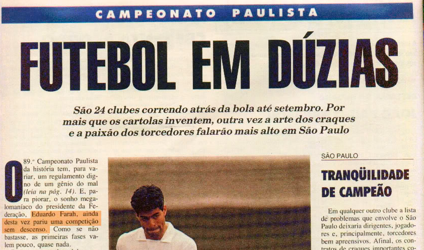 Como é o regulamento do Campeonato Paulista?